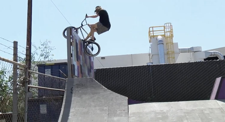 Reed Stark Denim Cox BSD at Full Factory BMX video