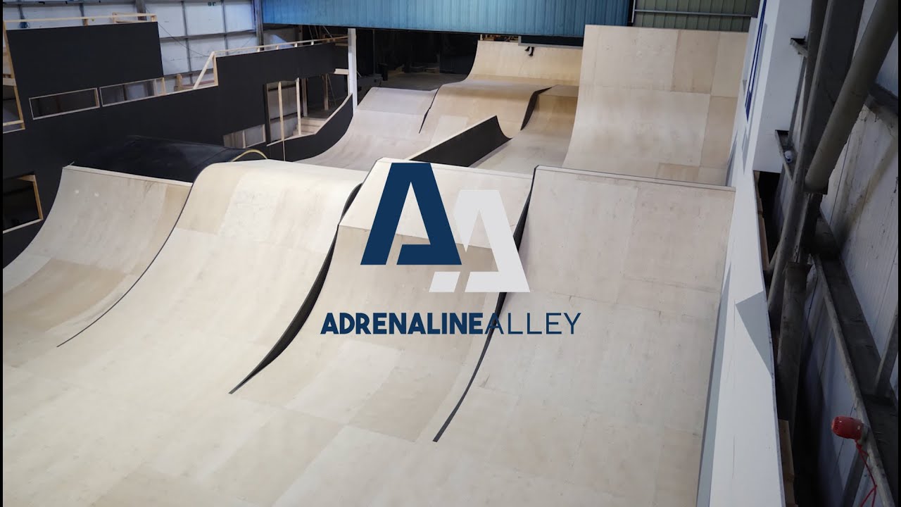 Adrenaline Alley Wairhouse Ramps BMX video