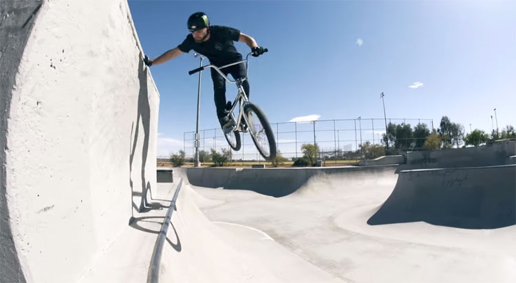 Colton Walker Las Vegas Concrete BMX video