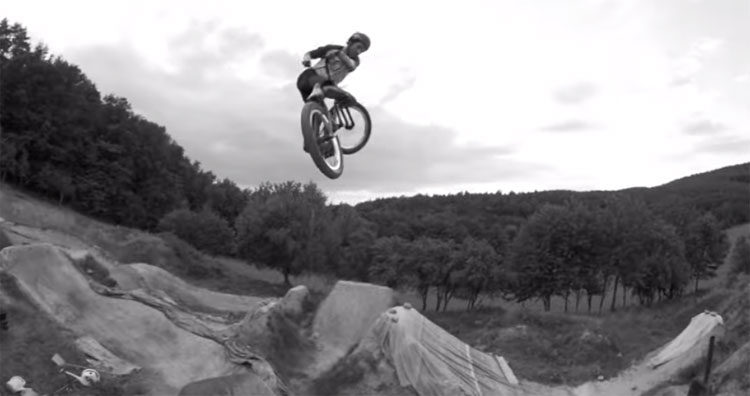 Jakub Najman Moustache Crew BMX video