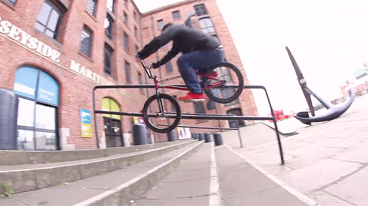 Alive Industry Ben Lewis frame promo bmx video