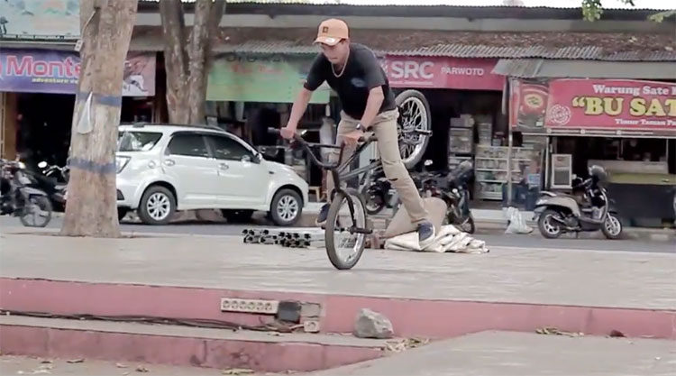 Arya Dypta Muhammad Kaisar BMX video