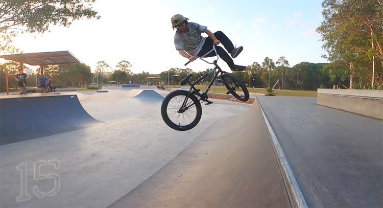 Chase Davidson 30 Tricks 30th Birthday BMX video