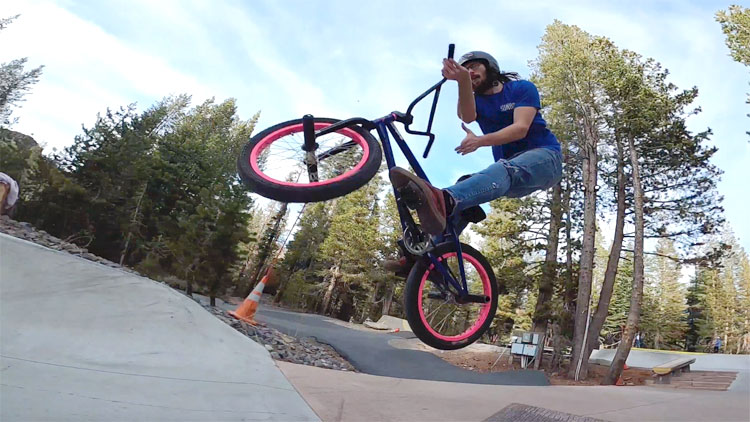 Chris Kerrigan Woodward Summer BMX video