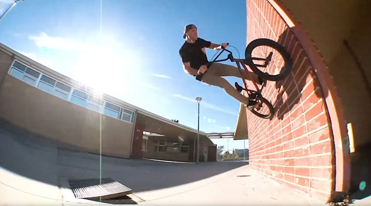 Demolition Parts Ryan Biz Jordan Rotator Promo BMX video