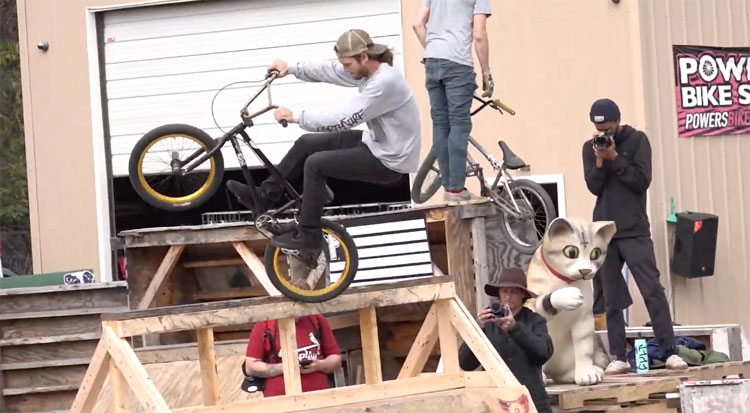 Ghetto Ramps In Richmond BMX video