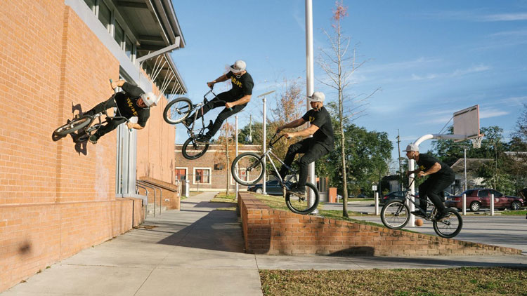 Jacob Lachute Magnolia Rising BMX video