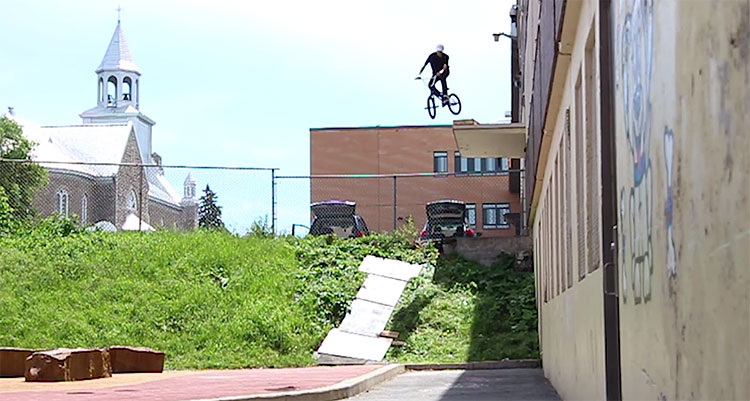 Pascal Lafontaine Behind The Scenes BMX video