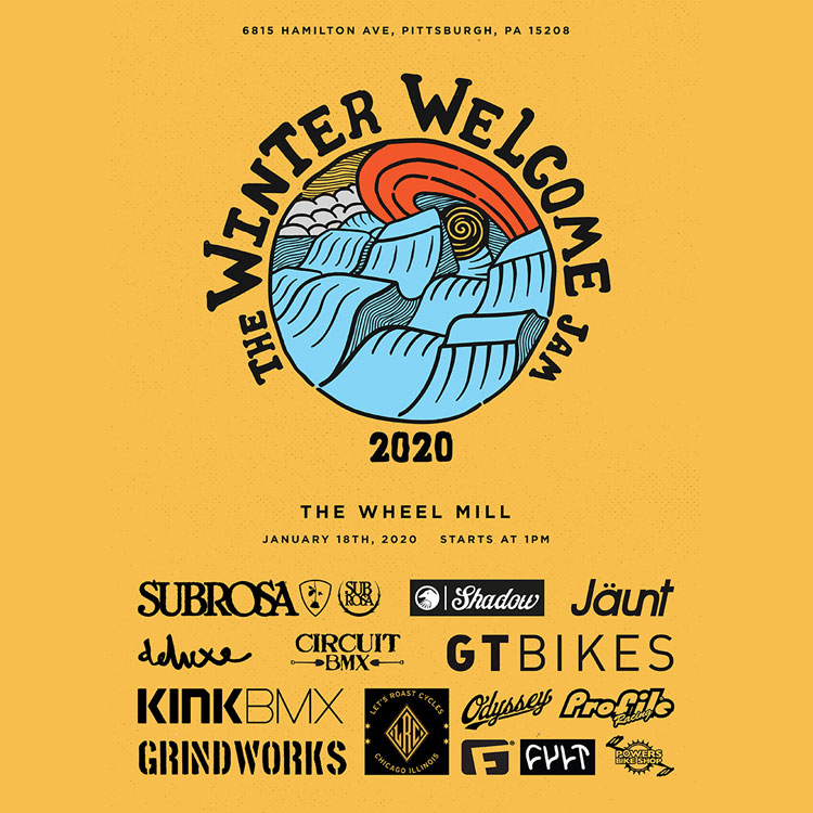 Winter Welcome Jam 2020 Flyer