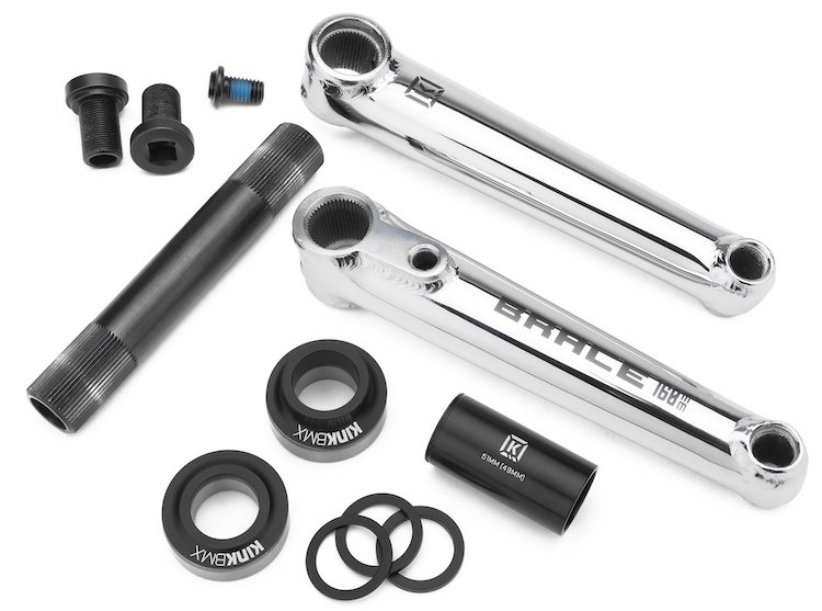 Kink BMX Brace Cranks Black