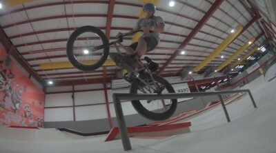 Nacho Bocskor BMX video Woodward Riviera