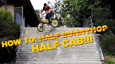 How To Half Cab BMX Dustin Lee