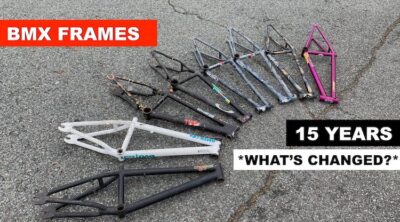 How Much BMX Frames Have Changed In 15 Years