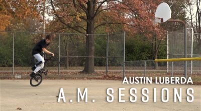 Austin Luberda BMX video flatland