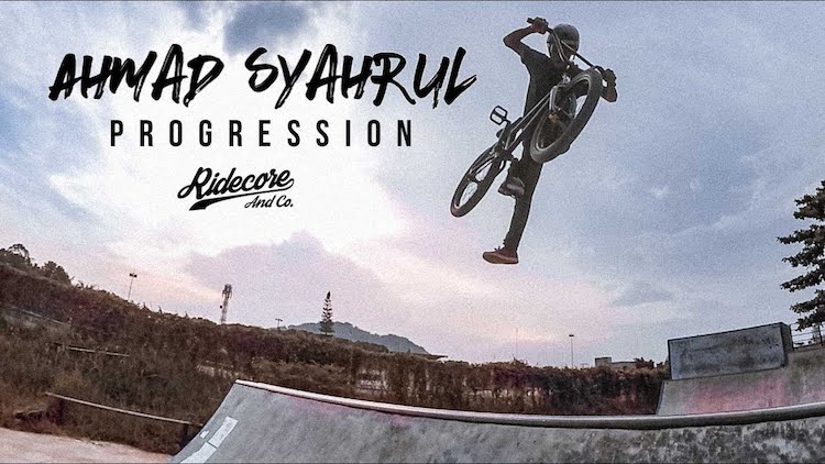 Ahmad Syahrul BMX video