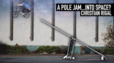 Christian Rigal Pole Jam Into Space BMX