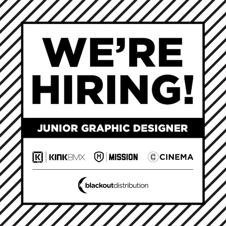 Kink BMX Junior Graphic Designer Job