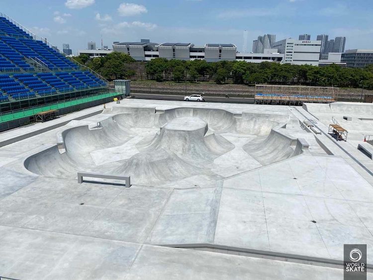 Tokyo Olympics Skatepark BMX Skate