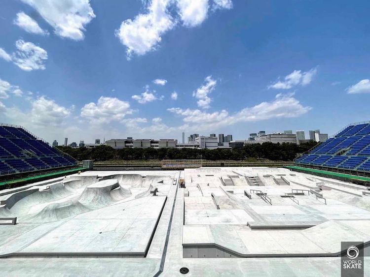 Tokyo Olympics Skatepark BMX Skate