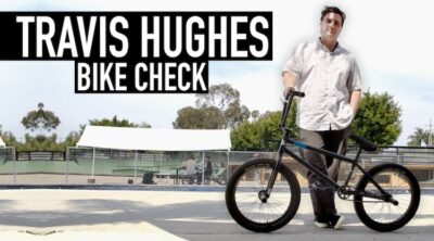 Travis Hughes BMX bike check video