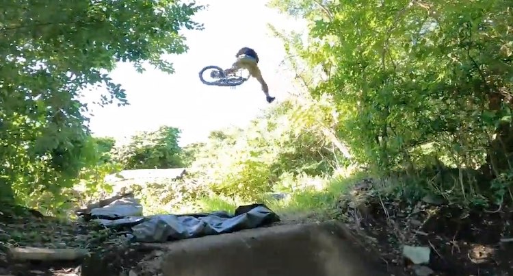 Satoski Enda BMX trails video