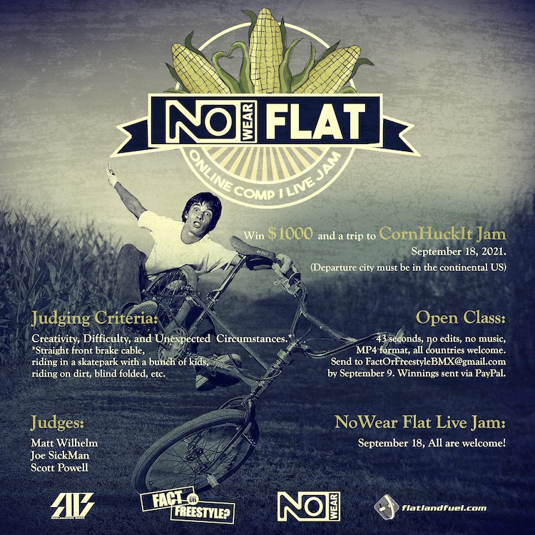 Nowear Cornhuckit Flatland Contest BMX