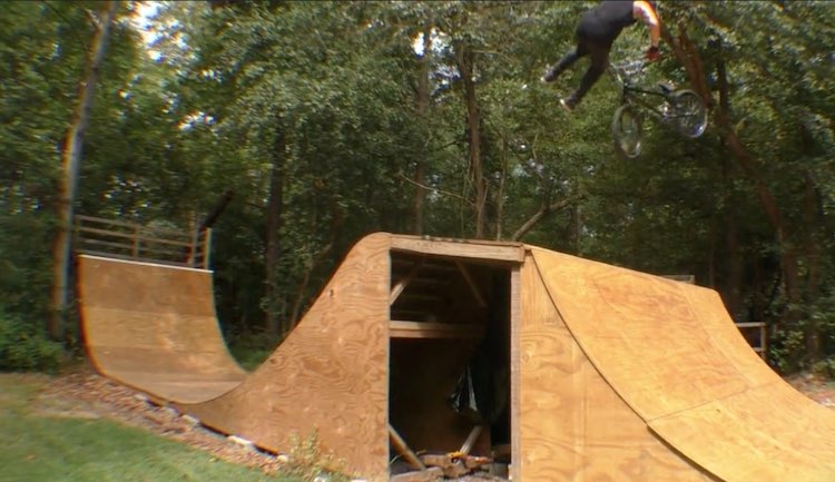 Steve Melton Backyard Ramps BMX