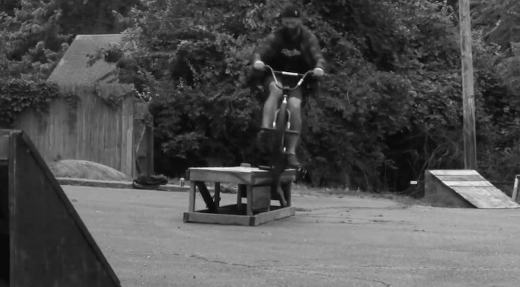 Tony Cherry Backyard Ledge BMX