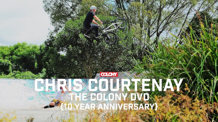 Colony BMX Chris Courtenay DVD section