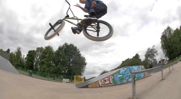 Guy Scroggie Day At The Skatepark BMX