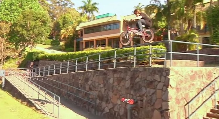 Mike Vockenson Thats Whats Up BMX video