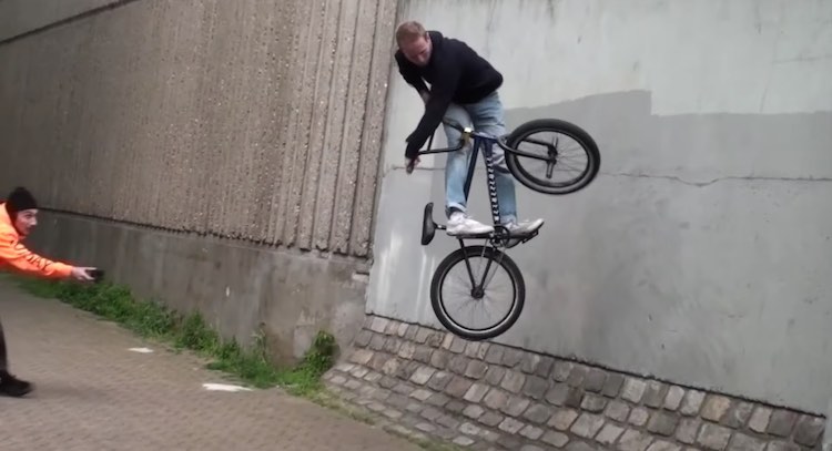 Robin Bourhis Not A Regular BMX video