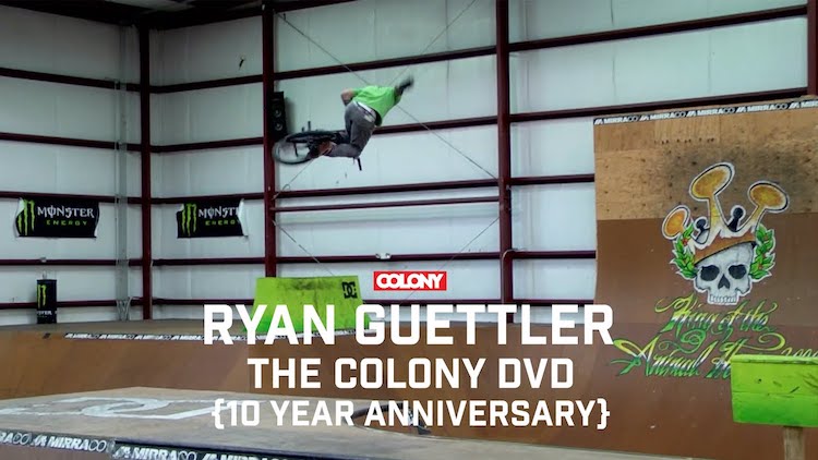 Ryan Guettler Colony DVD BMX video