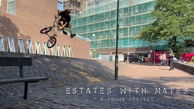 4Down Estates with Mates BMX video