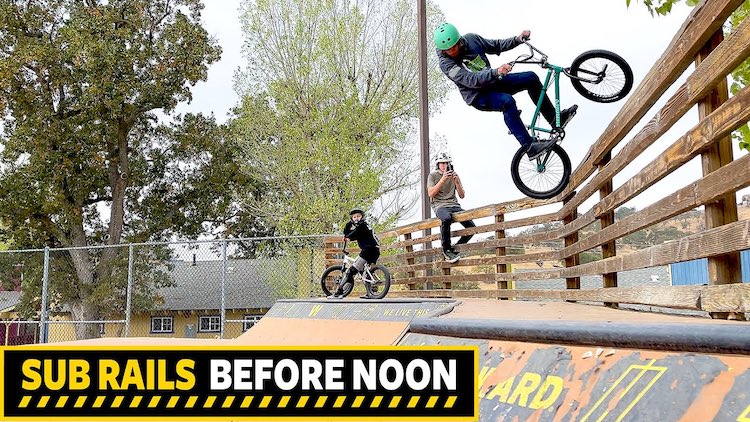 Brant Moore Subrails Before Noon Woodward West BMX