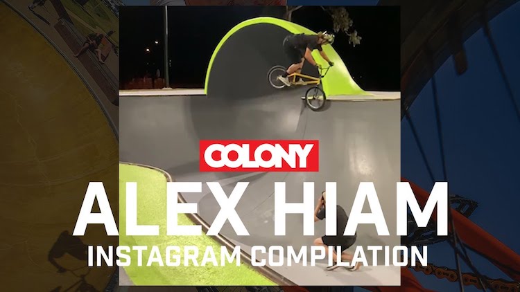 Alex Hiam Instagram Compilation BMX video