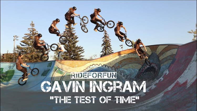 Gavin Ingram The Test of Time BMX