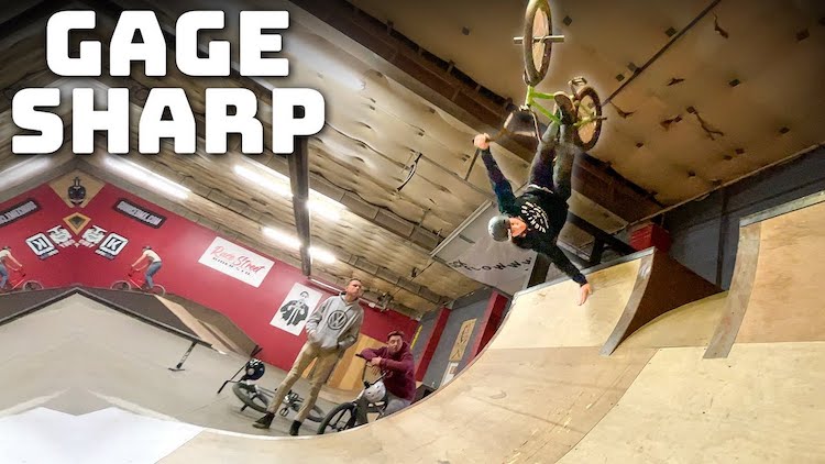 Gage Sharp Race Street Riders BMX