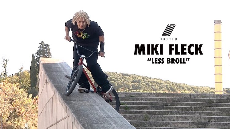 Miki Fleck United BMX Less Broll
