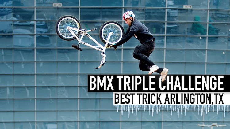 BMX Triple Challenge Arlington Best Trick BMX