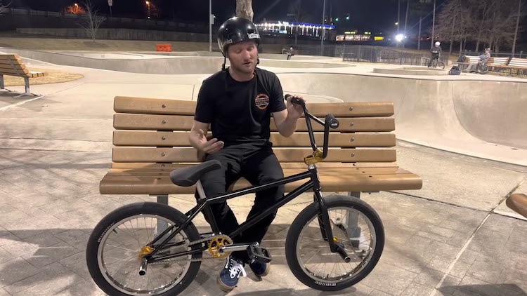 Brian Fox video Bike Check BMX