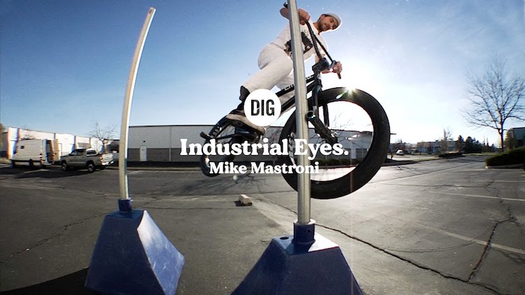 Mike Mastroni Industrial Eyes BMX video