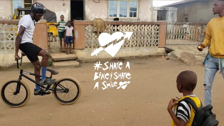 Share A Bike Share A Smile BMX video