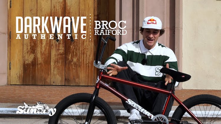 Sunday Bikes Broc Raiford 2022 Darkwave Authentic BMX Bike