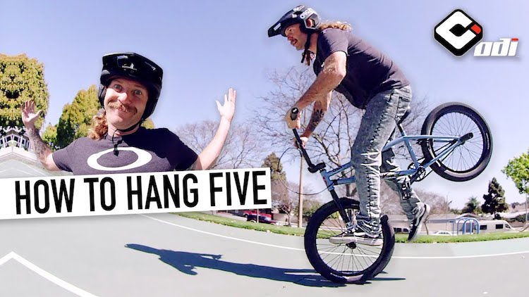 How To Hang Five Mike "Hucker" Clark BMX