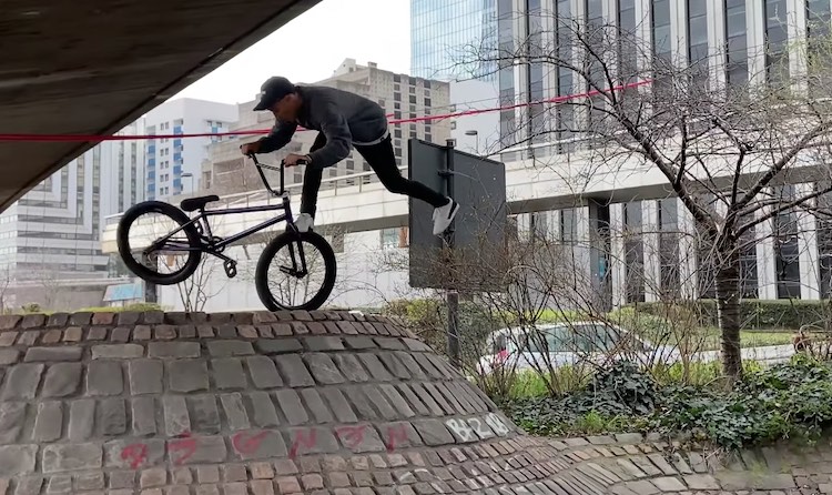 Jesse Le Sommer Future Nostalgia BMX video