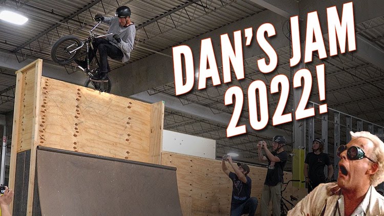 Dan's Comp Jam 2022 BMX The Warehouse Skatepark