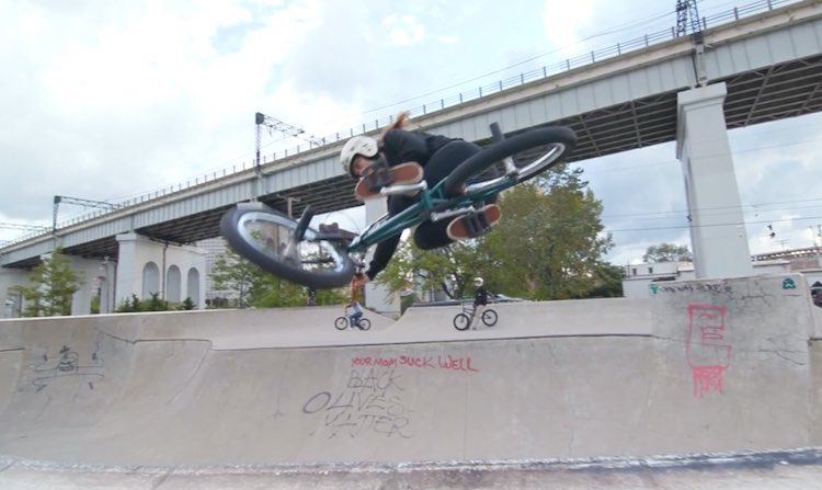 Nina Buitrago Shred BMX video