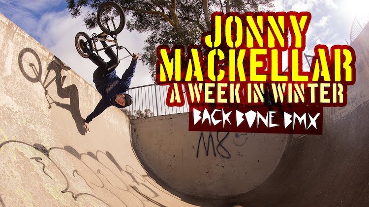 Back Bone BMX Jonny Mackellar Week In Winter