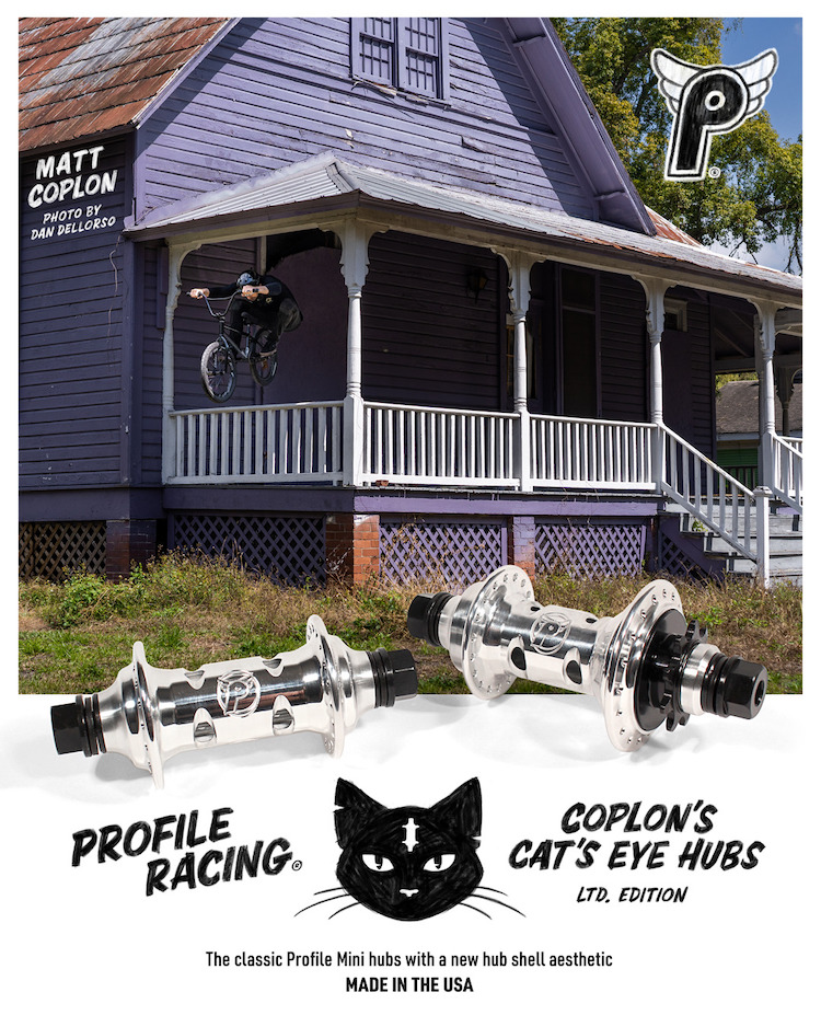 Profile Racing Matt Coplon Cats Eyes Hub